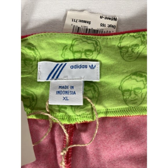 Adidas Velour Joggers XL – Red w/ Pink Undertone, Y2K Streetwear - Picture 8 of 12